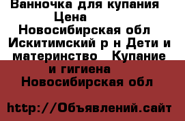 Ванночка для купания › Цена ­ 200 - Новосибирская обл., Искитимский р-н Дети и материнство » Купание и гигиена   . Новосибирская обл.